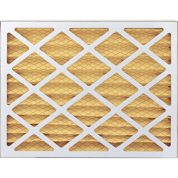 Filterbuy 20x25x2 Air Filter MERV 11, Pleated HVAC AC Furnace Filters